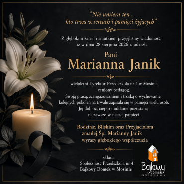 Na zawsze w naszych sercach i pamięci…